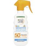 Garnier Ambre Solaire Kids Sensitive Advanced SPF 50+ Слънцезащите спрей за деца 270 ml