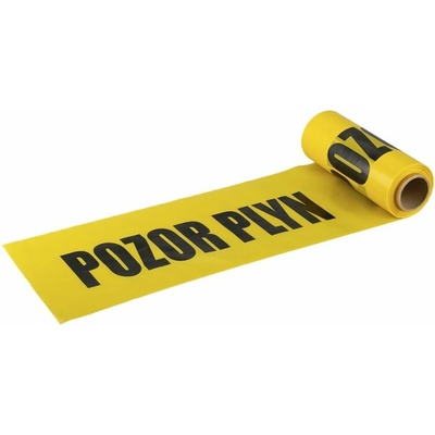 fólia výstražná - plyn 22cm x 50m x 0,07mm