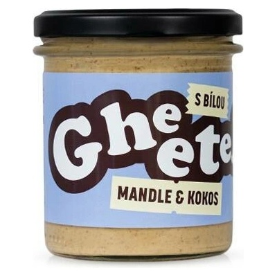 České Ghíčko Gheetella Mandle & kokos s bílou čokoládou 320 g