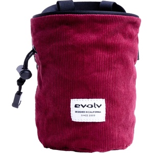 Evolv Торбичка за магнезий Evolv Corduroy Chalk Bag - Ruby - размер One Size (335-0690-0211)