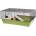 INTER-ZOO Pet Products Клетка за гризачи Olaf 3 - 78 x 48 x 33 cm ЗЕЛЕНА