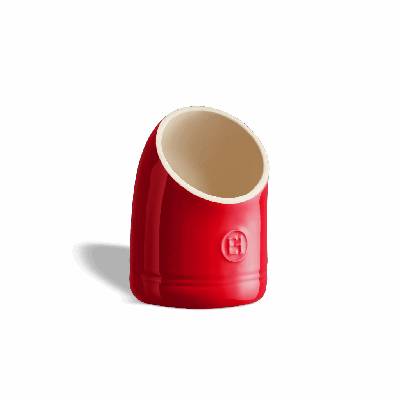 Керамичен съд за сол the salt pig - цвят червен (eh-0202-34)