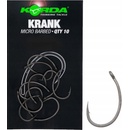 Rybářské háčky Korda Háčky Krank Barbelss (bez protihrotu) vel.4 10 ks