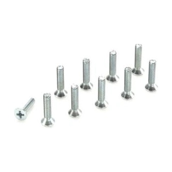 Revtec Кръстата винт с потънала глава M4x10 цинк. (10)
