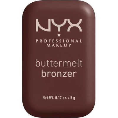 NYX Professional Makeup Buttermelt Bronzer vysoko pigmentovaný a dlhotrvajúci bronzer 08 butta than you 5 g