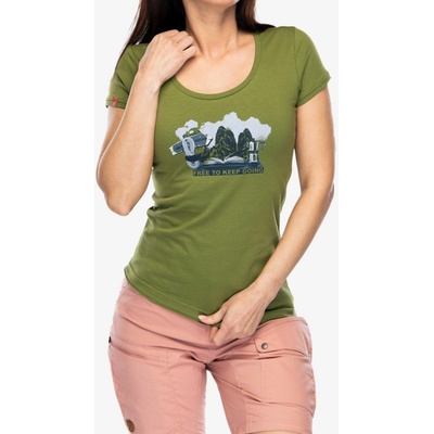 Karpos ANEMONE EVO dámske tričko cedar green