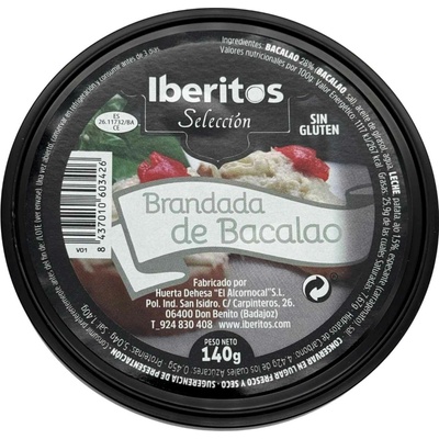 IBERITOS krém z tresky s cesnakom 140 g
