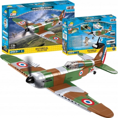 COBI 5720 World War II Francouzský stíhací letoun Dewoitine D.520