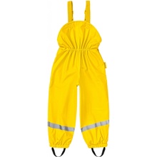 Playshoes nepremokavé nohavice na traky žltá 100352040