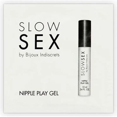Bijoux Indiscrets Slow Sex Nipple Play Gel Sachette 2 ml