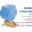 Sectoriel LYVA2 1/2" NO PN10 230V Сферичен кран с ел. задвижка, нормално отворен (89222C0252)