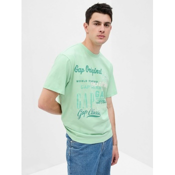 GAP Тениска с лого Gap GAP GAP | Zelen | МЪЖЕ | XS