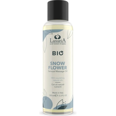 Intimateline luxuria - bio snow flower massage oil 100 ml