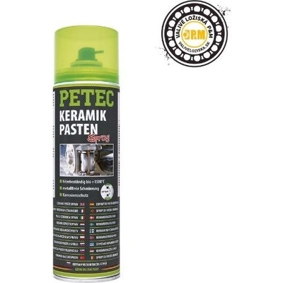 Petec Keramická pasta na brzdy sprej 500 ml
