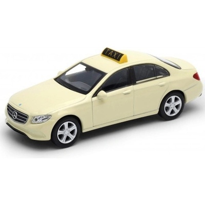 Welly Mercedes Benz 2016 E-Class TAXI cream 1:34-39