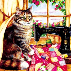 SunsOut - Puzzle The Seamstress - 1 000 piese