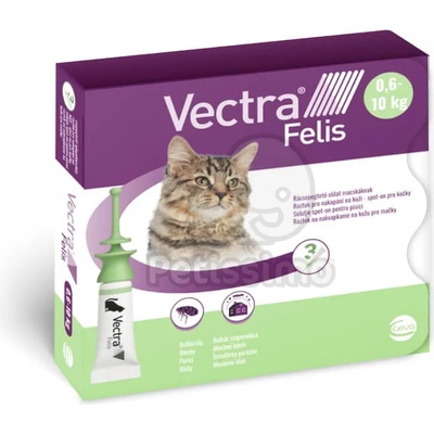 Vectra Felis капков разтвор за котки 3 x 0, 9 мл