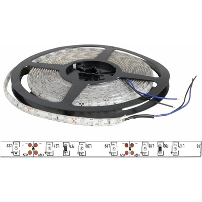 PS ECO LED lano IP65 modré 300 LED SMD3528 5m bílý substrát.