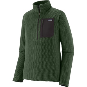 Patagonia Мъжки поларен пуловер Patagonia R1 Air Zip Neck Fleece jumper - Treeline Green (005-6419-0914)