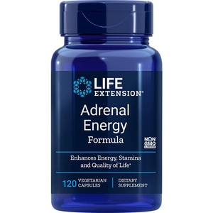 Life Extension Adrenal Energy Formula/ При стрес и безпокойство х 120 капсули (01630 LE)