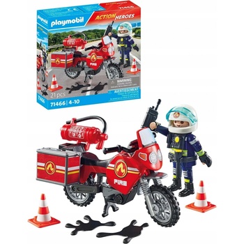 Playmobil 71466 Hasičské auto na mieste nehody