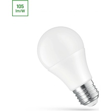 SPECTRUMLED LED GLS E-27 24V AC/DC 10W Teplá bílá