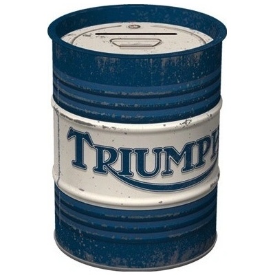 NOSTALGIC ART pokladnička TRIUMPH blue white