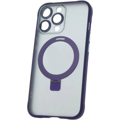 Forever Silikonové TPU Mag Ring pro iPhone 13 Pro fialové