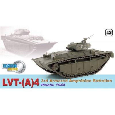 Dragon LVTA-4 USMC 3rd Armored Amphibian Btn Lady Luck Peleliu 1944 1:72