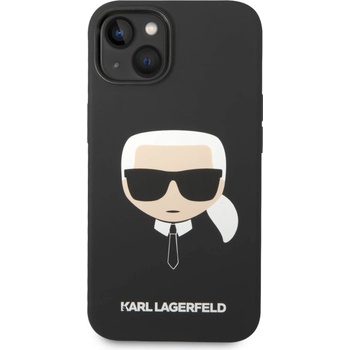 KARL LAGERFELD Калъф Karl Lagerfeld - MS Karl Head, iPhone 14 Plus, черен (3666339078003)