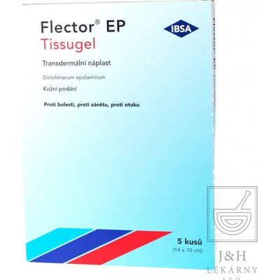 FLECTOR EP TISSUGEL TDR 180MG EMP MED 5