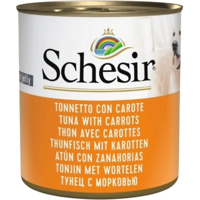 Schesir Dog Adult tuňák mrkev 285 g