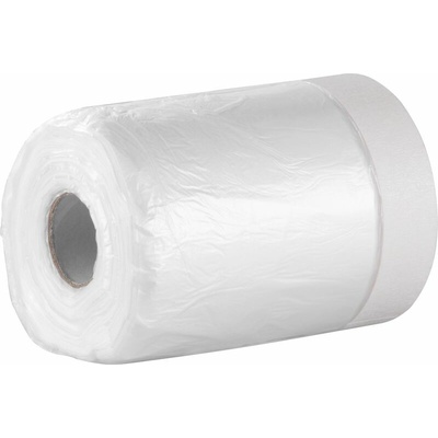 Fólia krycia Strend Pro 550 mm × 30 m, PE, s maskovacou páskou