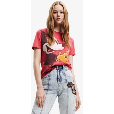 Desigual Plsd To Meet U Mickey Červené