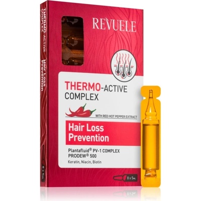 Revuele Thermo-Active Complex Hair Loss Prevention ampuly proti vypadávaniu vlasov 8x5 ml