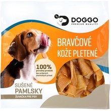 DOGGO sušené bravčové kože pletené 250 g