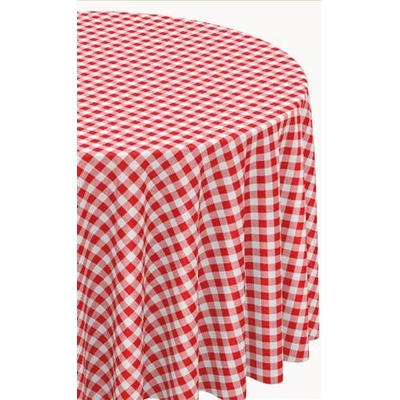 Ubrus PVC 152A káro červeno-bílé metráž, 20 m x 140 cm, IMPOL TRADE