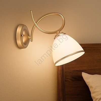 Brilagi - Настенна лампа FRED 1xE27/60W/230V златна (BG2733)