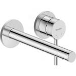Duravit Circle - Смесител за вградена мивка, монтаж на 2 отвора, хром CE1070004010 (CE1070004010)