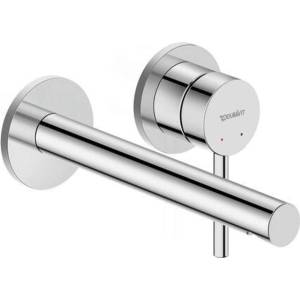 Duravit Circle - Смесител за вградена мивка, монтаж на 2 отвора, хром CE1070004010 (CE1070004010)