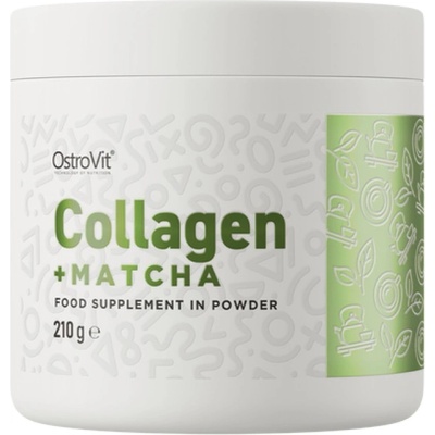 OstroVit Collagen + Matcha [210 грама] Натурален