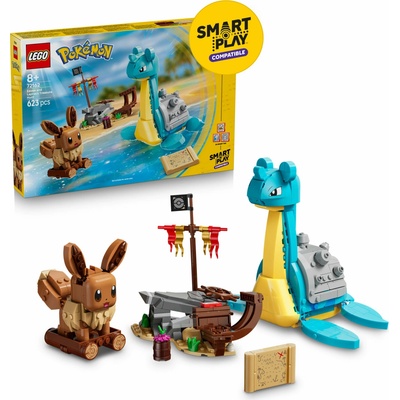 LEGO® Pokémon™ SMART Play™ 72162 Eevee a Lapras a hledání pokladu