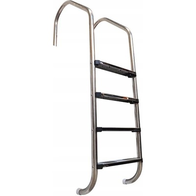 PWS Bazénové schůdky STANDARD Into Concrete 4 stupně (AISI-304)