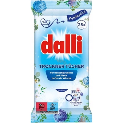 DALLI Vlhčené obrúsky do sušičky 25 ks