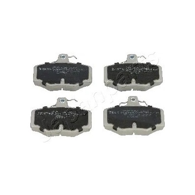 Sada brzdových platničiek kotúčovej brzdy JAPANPARTS PP-015AF