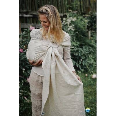 Little Frog ring sling - Linen Summer Meadow - S (1,7 m)