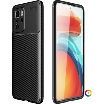 Xiaomi Redmi Note 10 Pro 5G (China) / Poco X3 Удароустойчив Carbon Fiber Калъф и Протектор