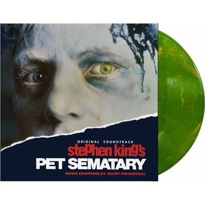 Soundtrack - Elliot Goldenthal - Stephen King's Pet Sematary (Coloured Neon Green & Orange Vinyl, Re-Issue) - Vinyl LP