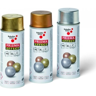 Schuller Ehklar PRISMA COLOR Sprej strieborný metalický 400ml pre interiér, 91046