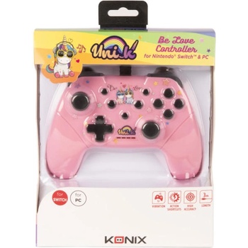 KONIX Unik Be Love Nintendo Switch/PC (KX-UNIK-SW-PAD-LOVE)
